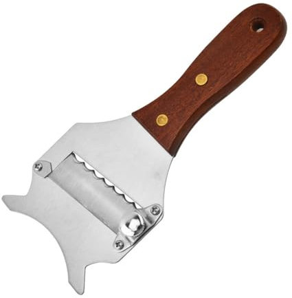 FEQDWOX Coltello Tartufo,Grattugia Cioccolato in Acciaio Inox,Grattugia per Tartufo,Grattugia Taglia Tartufi,Affetta Tartufi,Per tartufi,Formaggio,Carote,Cioccolato,Burro