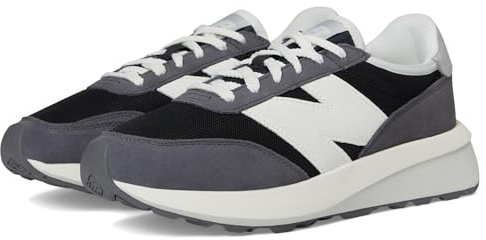 New Balance Tenis Unisex para Adultos 370 V1, Phantom/Sea Salt, 8.5 Women/7 Men