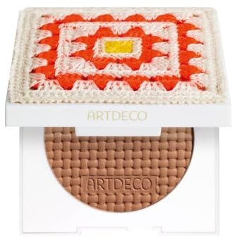 ARTDECO Polvo bronceador Golden Riviera – Bronceador bicolor en tonos cálidos para rellenar – 1 x 9 g