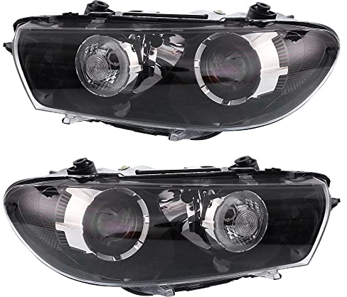 ATEC Germany 2x Xenon Scheinwerfer Hauptscheinwerfer vorne links + rechts D1S Frontscheinwerfer mit Stellmotor für Leuchtweiteregulierung, Kompatibel mit VW SCIROCCO III (137, 138)