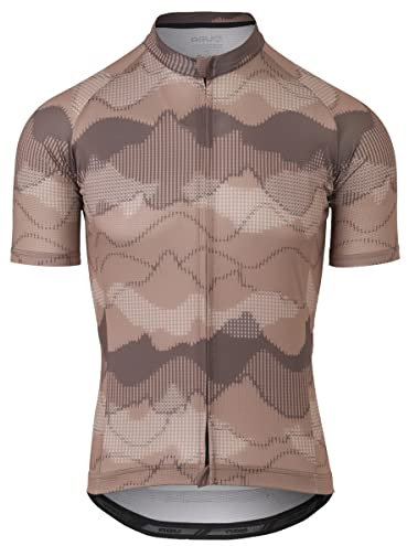 AGU Unisex-Adult Maglia Gravel Venture Uomo Leather-Maniche Corte, Marrone Pelle, S