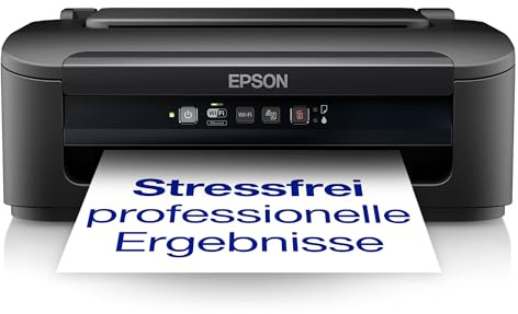 Epson Impresora de inyección de Tinta Workforce WF-2110W A4 con conectividad Wi-Fi y Ethernet