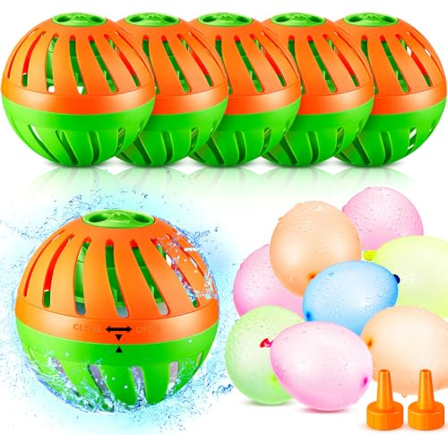 Vertintong 3 Pieces Water Timer Bomb with 150 Balloons Water Toy for Summer Outdoor Activity Games Prank Party Supplies Favors