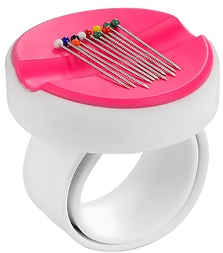 Trimming Shop Magnetic Wrist Sewing, Magnetic Wristband Pin Holder - Portable Magnetic Pin Cushion Caddy with Arm Strap, Ideal for Sewing Pins and Accessories