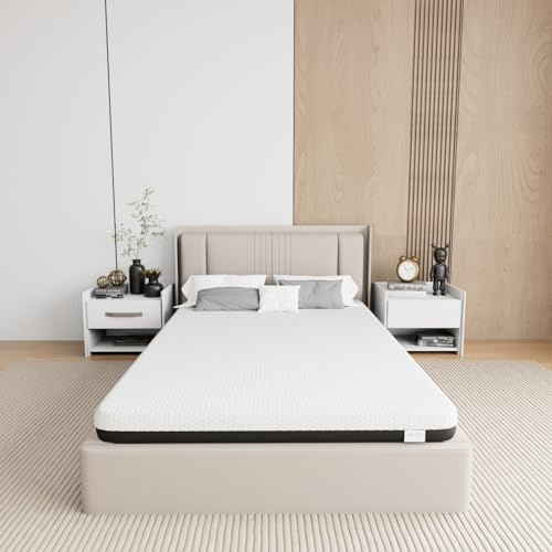 Memory Matratzen 120x200cm Matratze, Gel-Memory Schaummatratze, 10cm Höhe Kaltschaummatratze, H3 Härtegrad, 7-Zonen-Körperentlastung Ideal für Kinderzimmer, Studentenzimmer (120x200x10 cm)