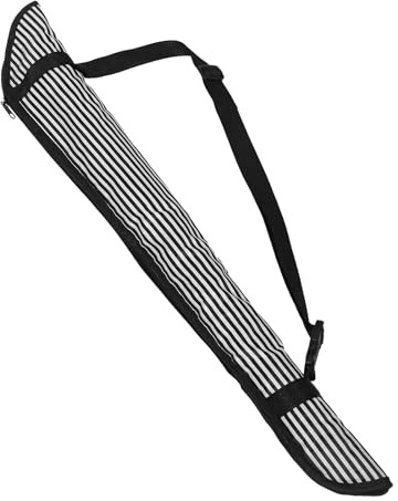 PERSELOSO Borsa da appendere per sedia a rotelle per bastone e ombrello, custodia portatile per ausili alla deambulazione, supporto per stampelle per scooter per disabili, tracolla regolabile e