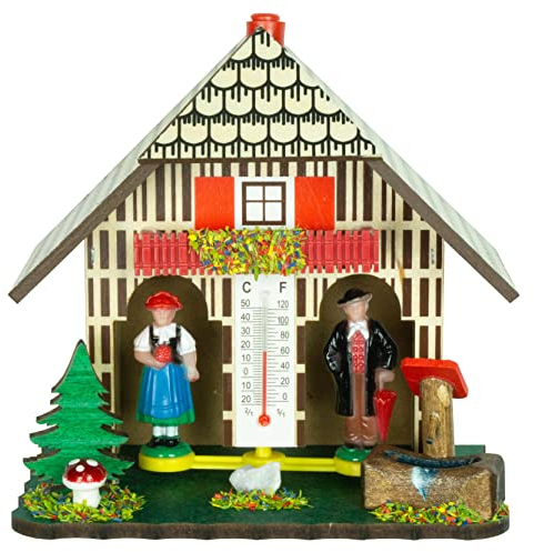 Trenkle German Black Forest weather house TU 801