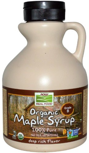 Now Foods Maple Syrup Grade A, Dark Color, 473ml