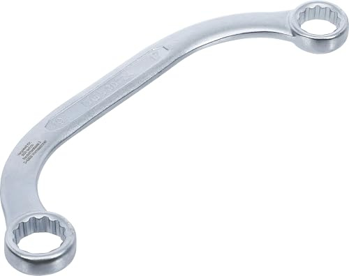 BGS 30724 | Chiave a doppio anello poligonale a forma di C | 17 x 19 mm