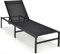 GIANTEX Sonnenliege Gartenliege Outdoor, Strandliege Relaxliege mit 6-Fach Verstellbarer Rückenlehne, Liegestuhl Liegesessel Stahlrahmen bis 150 kg belastbar, Liege Terrassenliege 198x64x103 cm