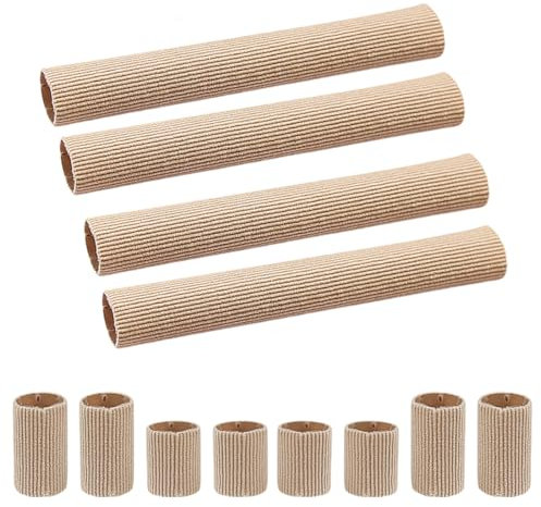 YNYCIPZ Zehenkappen，Zehenschutz, schneidbare Gel-Zehenärmel, Zehenschutz, Zehenschutz (4 Stück)