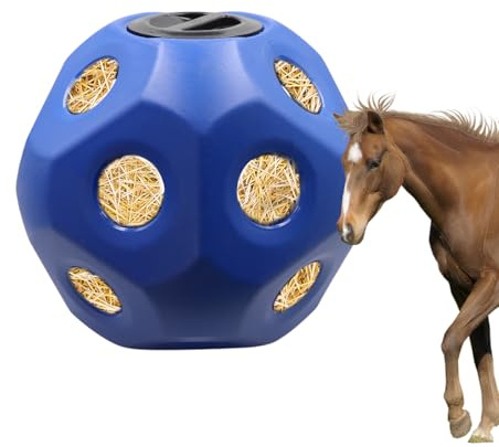 MHLLGN Hay Feeder, Horse Treat Ball, Hay Feeder for Horses, Horse Ball, Hay Ball Feeder for Horses, Horse Feeders for Stalls
