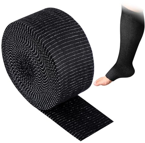 Benda elastica a forma di tubo, 7,5 cm x 8 m, bendaggio a compressione