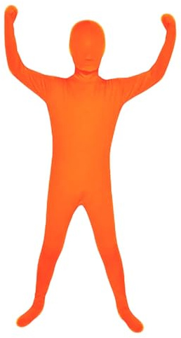 ATHX Kids Spandex Stretch Full Bodysuit Costume Child Halloween Cosplay Hood Body Suit Uniturd Zentai Skin Suit