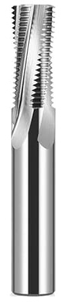 Svarvmaskin, Gängfräs Belagd Solid Hårdmetall Heltandad Belagd M3 M4 M5 M6 M8 Gängfräs Aluminium(M4x0.7xD4)