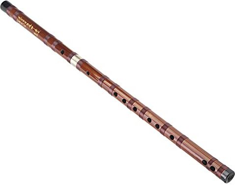 Flauto in bambù, tradizionale cinese Dizi in bambù amaro secco 5 anni, kit completo con scatola portaoggetti e membrane per flauto per principianti, pratica musicale, eventi culturali, regali