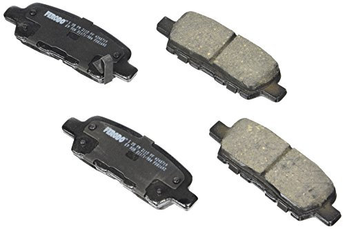 FERODO Kit pastiglie freni Posteriore con segnalatore acustico usura senza accessori FDB1693