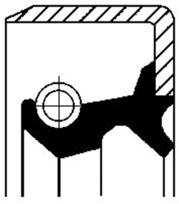 Corteco 12011531B Shaft Seal-Wheel Hub