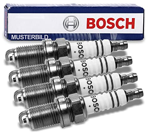 4x Original BOSCH Zündkerze Zündkerzen FR8KTC+