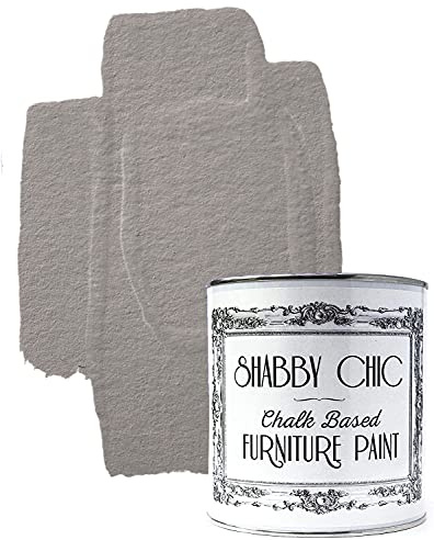 Shabby Chic Chalk Based Furniture Paint, Hot Cup Of - 1 L | Distressed Matt Finish for Furniture, Home Decor or DIY Projects | Interior & Exterior | Non-Sand, Suitable for Wood, Plastic & Metal