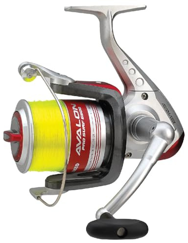 Mulinello Pesca surfcasting Trabucco Avalon 6500 con filo xps