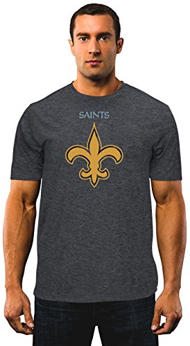 Cool Base Majestic NFL Football T-Shirt New Orleans Saints Breakaway Synthetic (S)