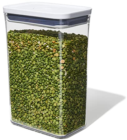 OXO Good Grips POP-Behälter – luftdichte, stapelbare Aufbewahrung von Lebensmitteln – 2,6 Liter für Reis und mehr