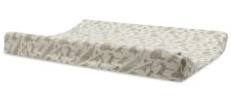 Jollein 022-503-67043 skötbäddsskydd – djur oliv (50 x 70 cm)