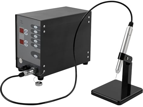 Punktschweißer, 300W Automatische Punktschweißmaschine Computer Numerische Steuerung, Puls Argon Lichtbogenschweißmaschine Punktschweißgerät für Brillenreparatur, Schmuck, Eisenspielzeug
