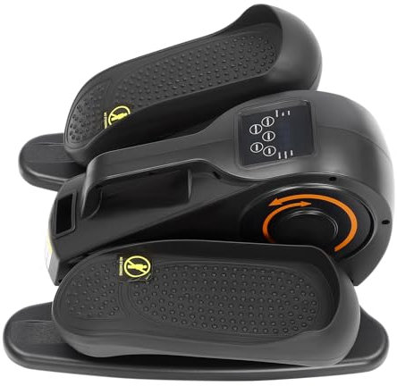 Electric Elliptical Trainer Touchscreen Pedaltrainer Untertisch Ellipsentrainer Motorisiert Beintrainer Mit Fernbedienung,3 Gänge Automatischer Modus 5 Gänge Manueller Modus