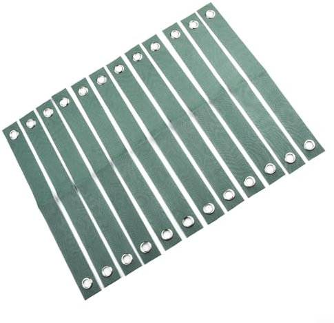 12 cinghie per piantare o picchettare alberi giovani e supporti per piante, aiutando gli alberelli appena piantati a far fronte agli uragani 40 cm