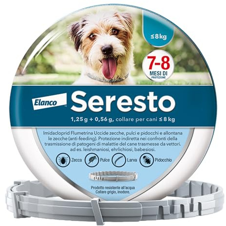 Seresto collier antiparasitaire petits chiens
