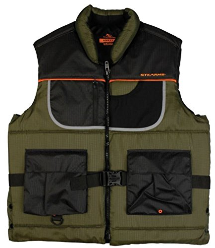 Stearns Floating-Overall Flotation Anglerweste, grün