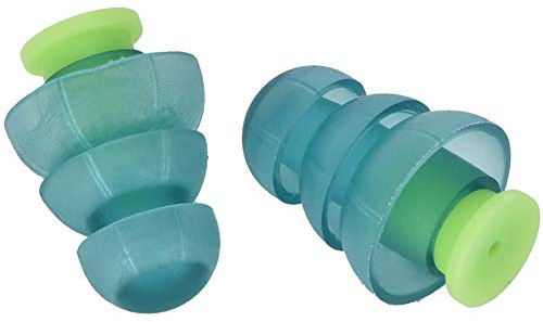 Sonew Silikon-Ohrstöpsel, 25 dB, Geräuschreduzierung, Ohrstöpsel zum Lernen/Schlafen/Reisen/Tauchen/Gehörschutz, Weihnachtsbaumform, Gelb