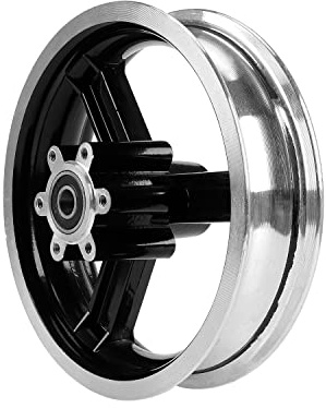 MotuTech 10 x 2,5 eje de rueda delantera para scooter Kugoo M4 de 10 pulgadas con borde de freno de disco