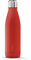 The Steel Bottle - Botella térmica de acero inoxidable, aislamiento al vacío de doble pared, capacidad 500 ml, cierre hermético, botella portátil (rojo)