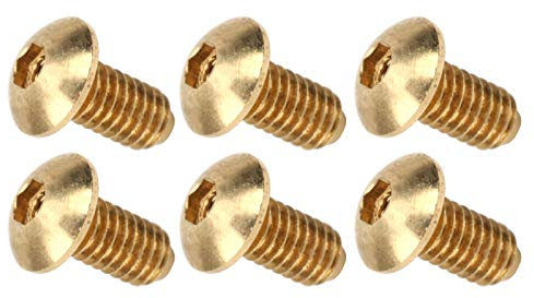 Risegun 50 viti con cava esagonale M4, viti a testa semicircolare, accessori hardware in rame puro, lunghezza 8 mm