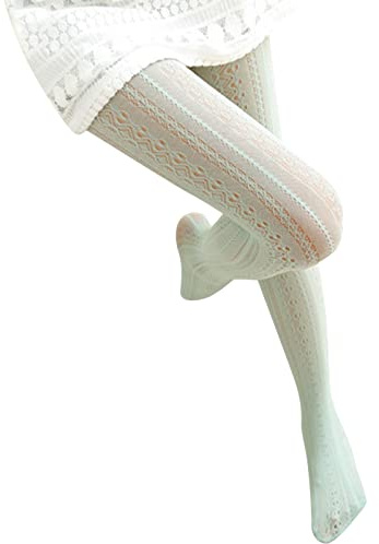 Collant Fantaisie Femme Vintage, Collant Gainant Femme Creuse Sexy Jacquard Motif Tendance Slim Légèr sans Couture Pantyhose Couleurs Pures Comfortable De Tous Les Jours Respirante Passe-Partou