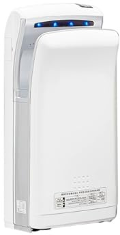 Vertikal toalett Automatisk handtork Höghastighets automatisk lufttork Snabbtorkande for kommersiella badrum(White)