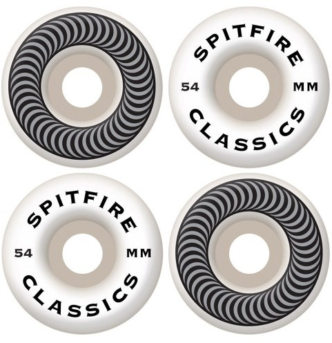 Spitfire Classic Series 54mm High Performance Skateboard Wheel (Set of 4)