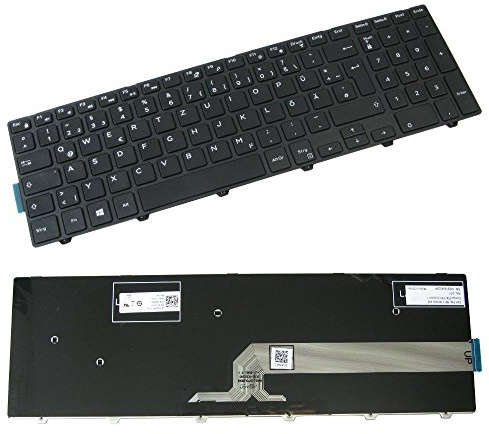 Original Laptop-Tastatur Keyboard Deutsch QWERTZ für Dell Vostro 15 3000 3549 3558 Inspiron 15 3000 3541 3542 3543 3551 Ubuntu 3000 Serie 15 5000 5542 5543 5545 5547 5548 5558 5559