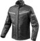 Jet Chaqueta Protectora Impermeable para Motocicleta con Funda de Transporte (XS, Negro)