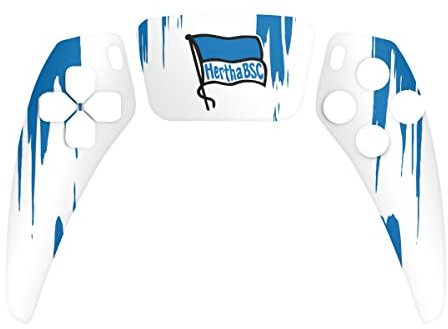 DeinDesign Skin kompatibel mit Sony Playstation 5 Controller PS5 Folie Sticker Offizielles Lizenzprodukt Bundesliga Fußball