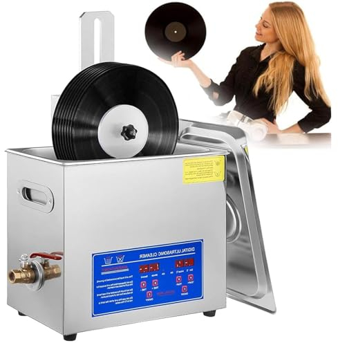 ExoticaBlend Ultrasonic Ultraschallreiniger 6L, Ultraschall Reinigungsgerät, Ultraschallreiniger mit Heizung, Schmuckreiniger Ultraschall 40 kHz, Digitaler Ultraschallreiniger