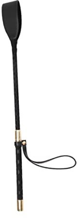 HoveeLuty Cultivo para Montar a Caballo, Bate de Salto de Cuero de PU, Eje de Flogger Ecuestre con Mango Antideslizante, Cuero sintético, látigo de Caballo, Bate de Salto de Cuero