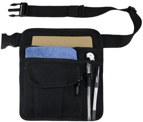 Cinturón de hucha - Vida de camarero del restaurante | de camarera | Bolsa para dinero, bolsa para delantal de restaurante, bolsa de trabajo para delantales de servicio para enfermeras, riñoneras