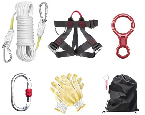 EZZPGDKU Échelle De Secours en Cas D’Incendie 2 À 29 Étages – Escalier De Secours en Alliage D’Aluminium pour Fenêtres De Toit Et Balcons, Échelle Télescopique Maison