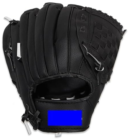 Generico Baseballhandskar, Softballhandskar Barn/Vuxna PVC. Handmade Baseballhandske Softball Practice Utrustning Storlek 9,5 10. 11. 12. Tum Vänsterhand