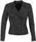 ONLY Damen Onlava imiteret læder Biker OTW Noos Jacke, Schwarz, 42 EU