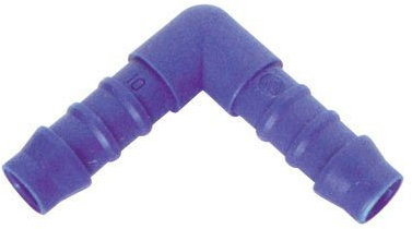 6mm 1/4 Elbow Plastic Barbed Hose Pipe Connector Suitable for Fuel Water Oil Gas